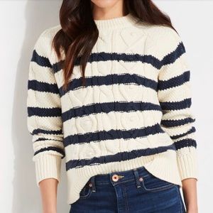 Vineyard Vines Striped Fisherman Crewneck Sweater